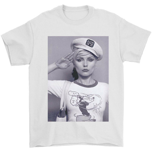 Debbie Harry Blondie Singer Rock Pop Disco Music Man's T-Shirt Tee