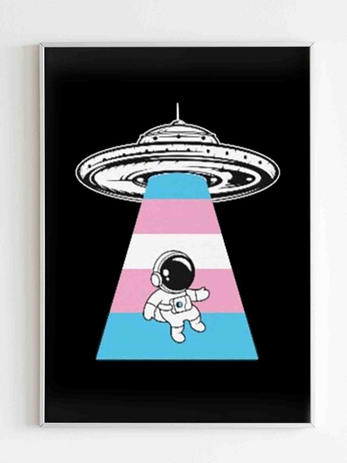 Pride Transgender Alien Poster