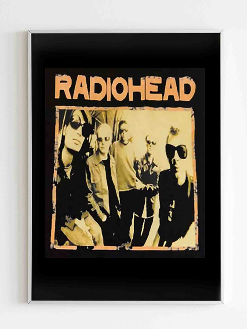 Radiohead Classic Rock Band Poster