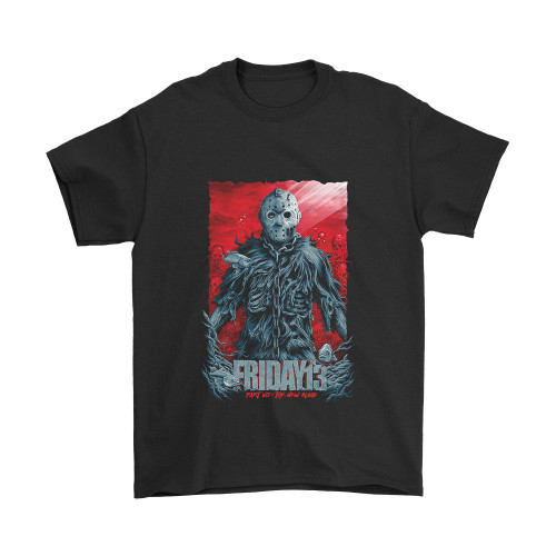 Friday The 13Th Part 7 The New Blood Poster Man's T-Shirt Tee