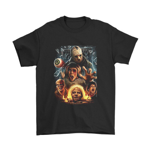 Jason Lives Friday The 13Th Poster Man's T-Shirt Tee