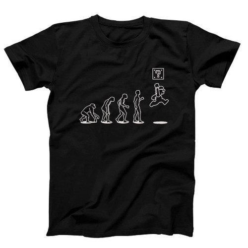 Mario Evolution Man's T-Shirt Tee