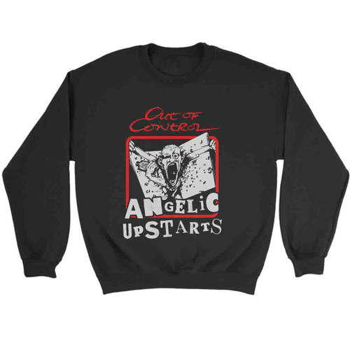 Angelic Upstarts Out Of Control Sweatshirt Sweater Angelic Upstarts Out Of Control Sweatshirt Sweater