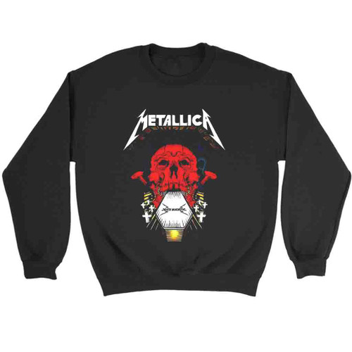 Death Metallica Metal Rock Band Sweatshirt Sweater