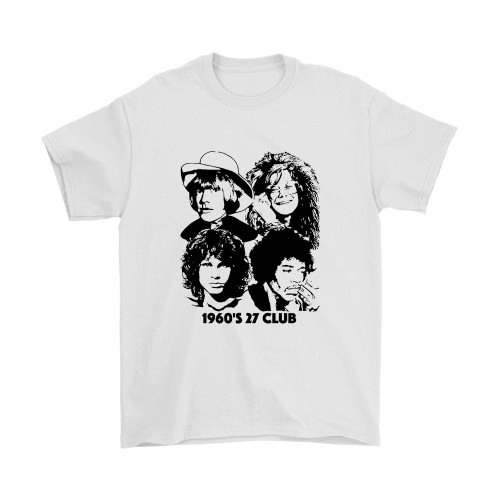 1960S 27 Club Man's T-Shirt Tee