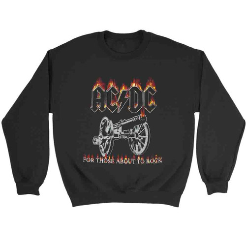 For Those About To Rock Acdc Sweatshirt Sweater