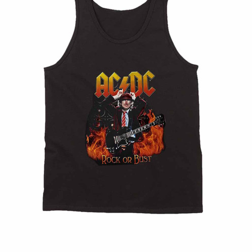 Acdc Rock Or Bust Tank Top