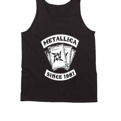 Metallica Band Vintage Metallica Tour 2022 Tank Top