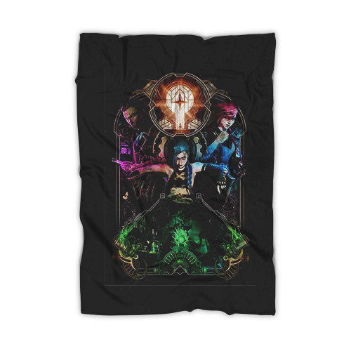 Arcane League Of Legends Blanket Arcane League Of Legends Blanket