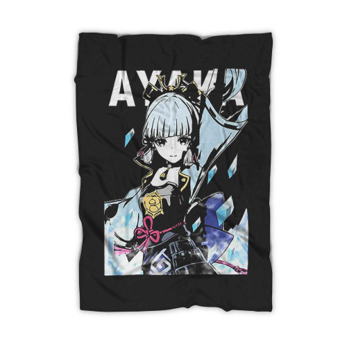 Ayaka Genshin Impact Blanket