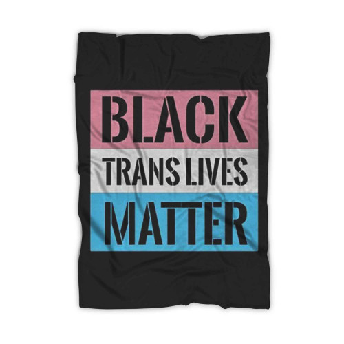 Black Trans Lives Matter Album Blanket