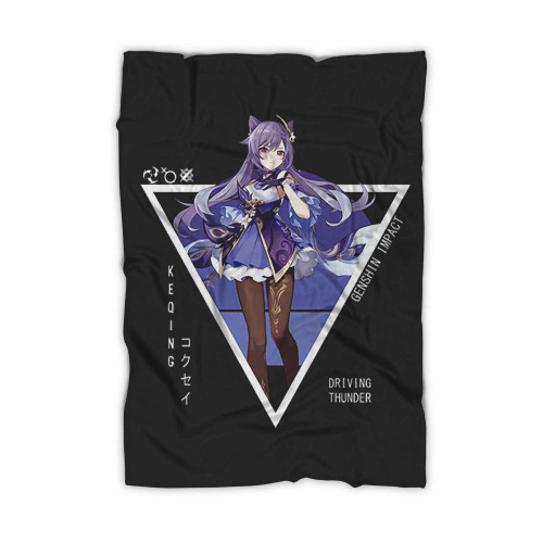 Keqing Genshin Impact Blanket