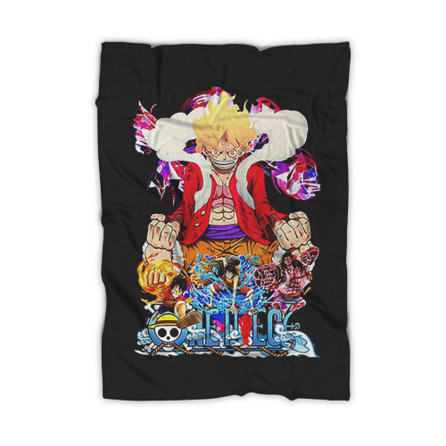 Monkey D Luffy Gear 5 One Piece Luffy Blanket