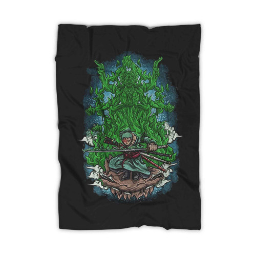 Roronoa Zoro Art One Piece Blanket