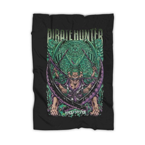 Roronoa Zoro The Pirate Hunter Blanket