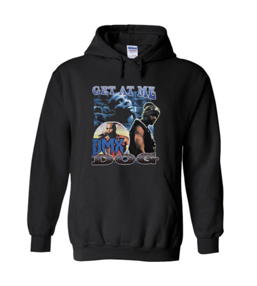 Rare Vtg Dark Man X Dmx Get At Me Hip Hop Unisex Hoodie