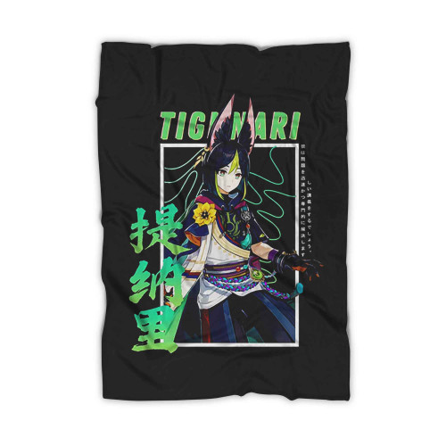 Tighnari Genshin Impact Blanket