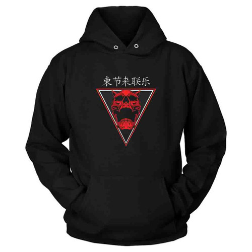 Japanese Devil Demon Skull Hoodie