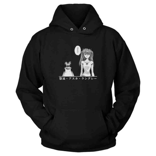Pen Pen Penguin And Asuka Langley Hoodie