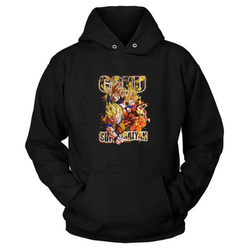 Style Anime Dragon Ball Songoku Super Saiyan Hoodie