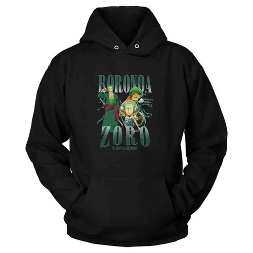 Vintage Roronoa Zoro One Piece Squad Hoodie