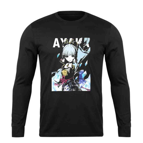 Ayaka Genshin Impact Long Sleeve T-Shirt Tee