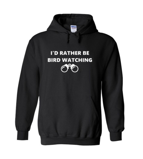 I Did Rather Be Bird Watching Unisex Hoodie