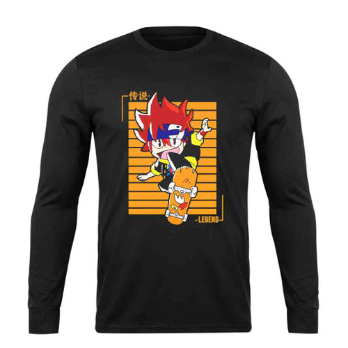 Chibi Reki Sk8 The Infinity Long Sleeve T-Shirt Tee