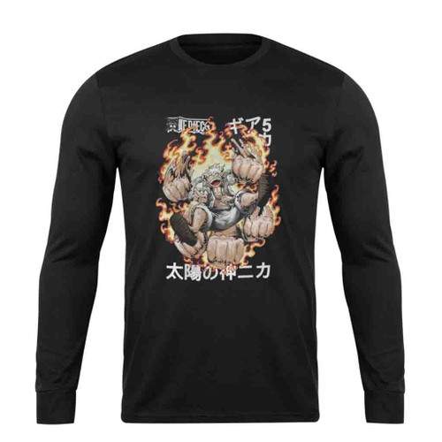 Luffy Gear 5 Monkey D Luffy One Piece Vintage Long Sleeve T-Shirt Tee