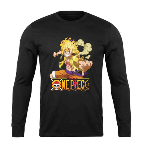 Monkey D Luffy Gear 5 One Piece Luffy Gear 5 Long Sleeve T-Shirt Tee