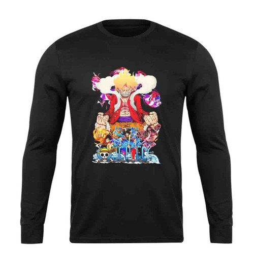 Monkey D Luffy Gear 5 One Piece Luffy Long Sleeve T-Shirt Tee