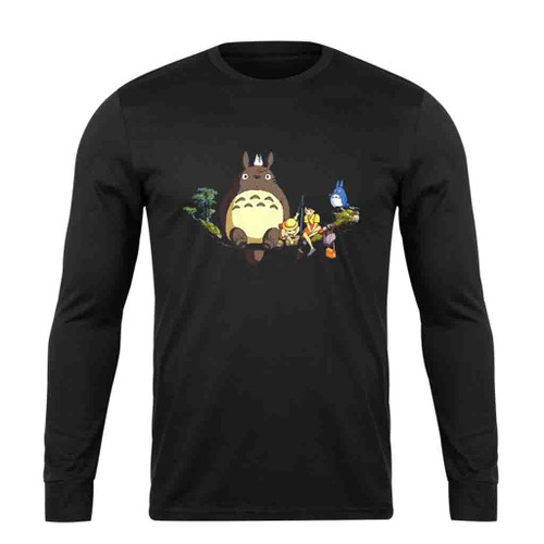 Studio Ghibli Miyazaki World Totoro Long Sleeve T-Shirt Tee