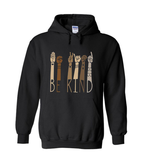 Be Kind Sign Language Unisex Hoodie