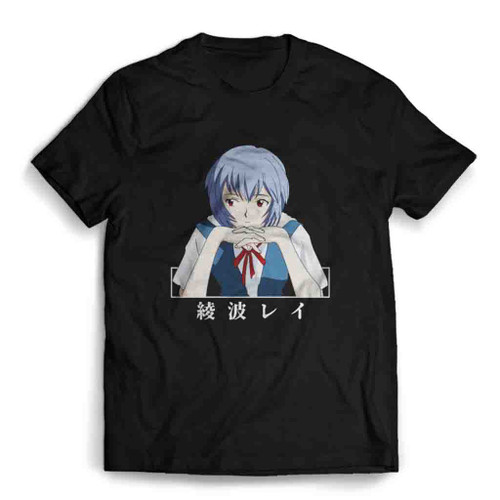 Rei Ayanami Love Art Mens T-Shirt Tee
