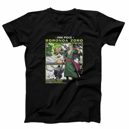 Roronoa Zoro One Piece Anime Mens T-Shirt Tee