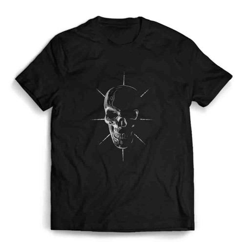 Skeleton Skull Goth Art Mens T-Shirt Tee