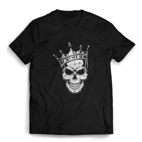 Skeleton Skull King Mens T-Shirt Tee