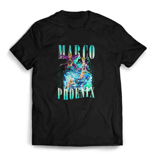 Vintage Marco The Phoenix One Piece Mens T-Shirt Tee