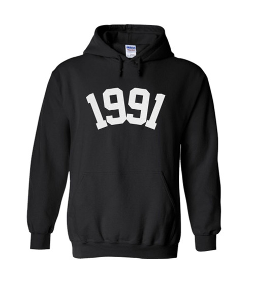 1991 Birthday Year Number Unisex Hoodie