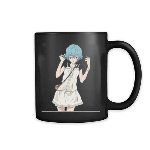 Rei Ayanami Neon Genesis Evangelion Logo Art Mug