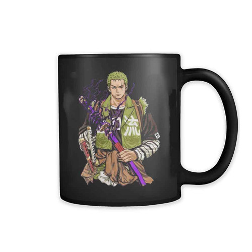 Roronoa Zoro Art One Piece Anime Mug