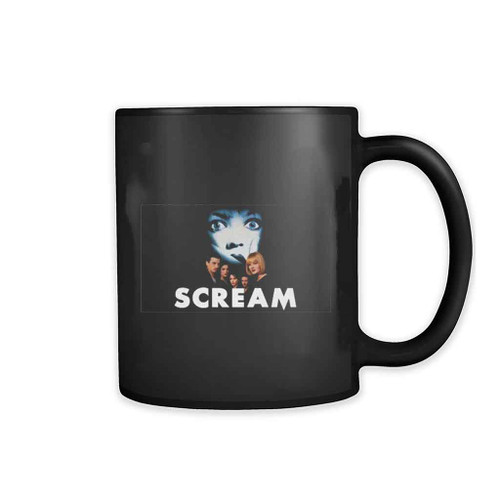 Scream Movie Vintage Love Logo Art Mug
