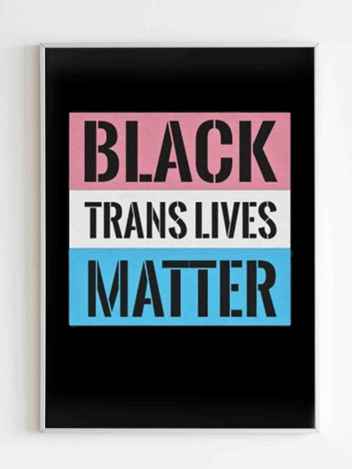 Black Trans Lives Matter Album Poster