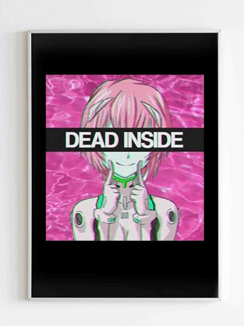 Dead Inside Rei Ayanami Poster