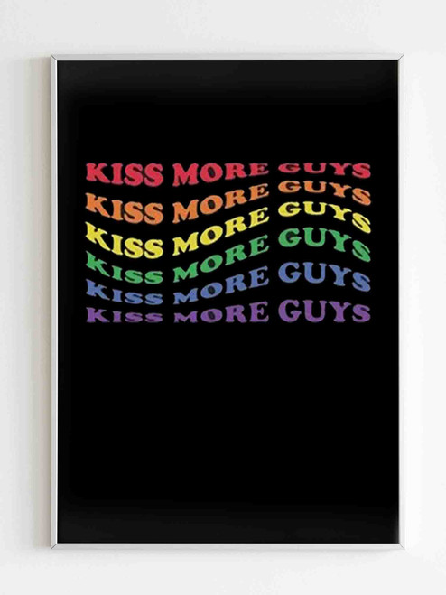 Kiss More Guys Poster