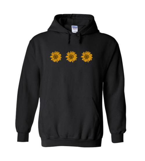 Ink Stitch Unisex Sunflower Unisex Hoodie