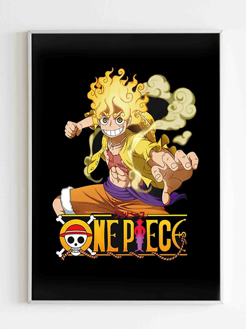 Luffy Gear 5 Anime One Piece Poster