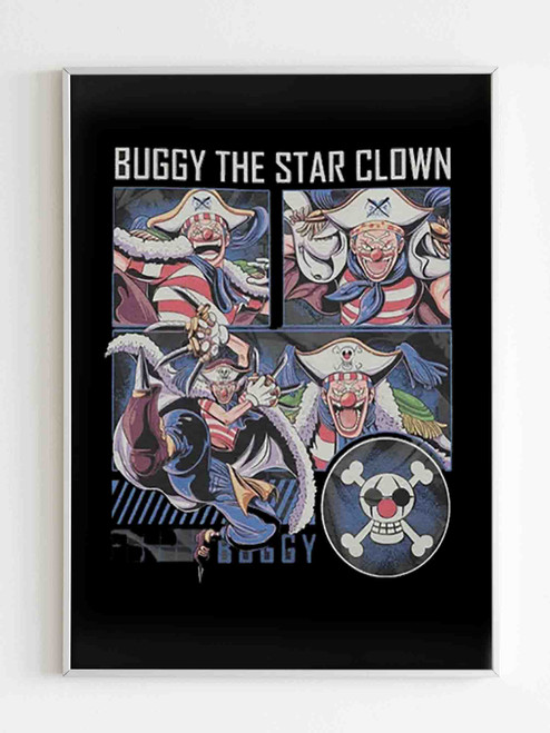 One Piece Buggy The Star Clown Poster