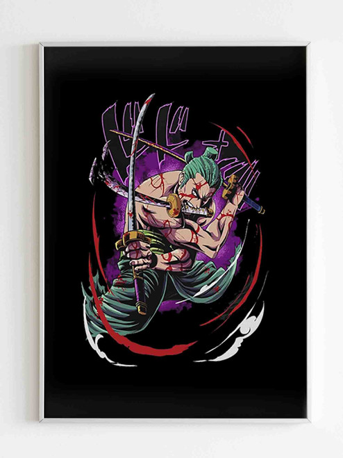 Roronoa Zoro One Piece Zoro Poster