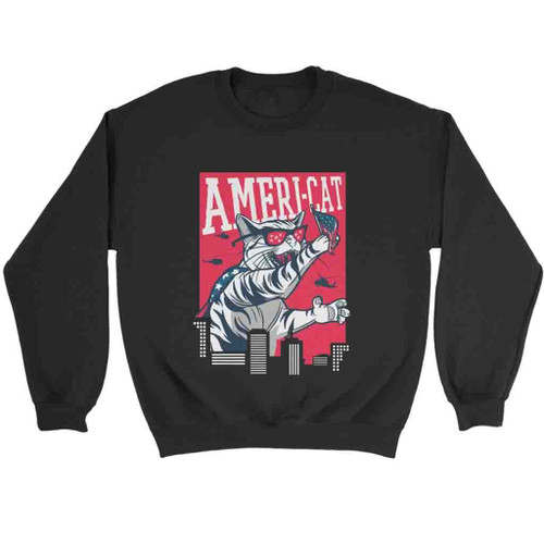 Ameri Cat Lover Sweatshirt Sweater